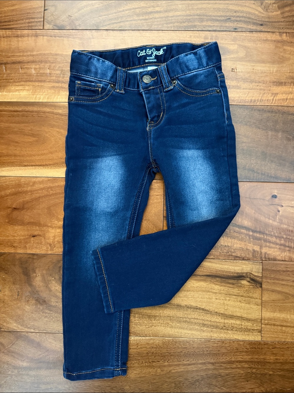 Cat & Jack Navy Blue Kids Stretch Jeggings